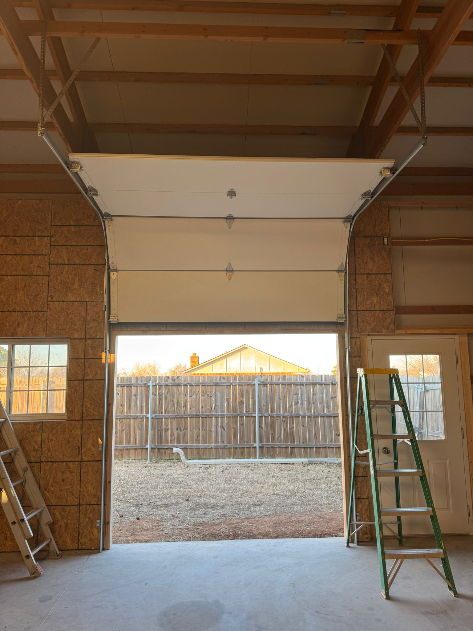 Commercial overhead door service for a business property