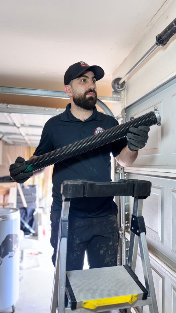 garage door spring replacement in Edmond, OK