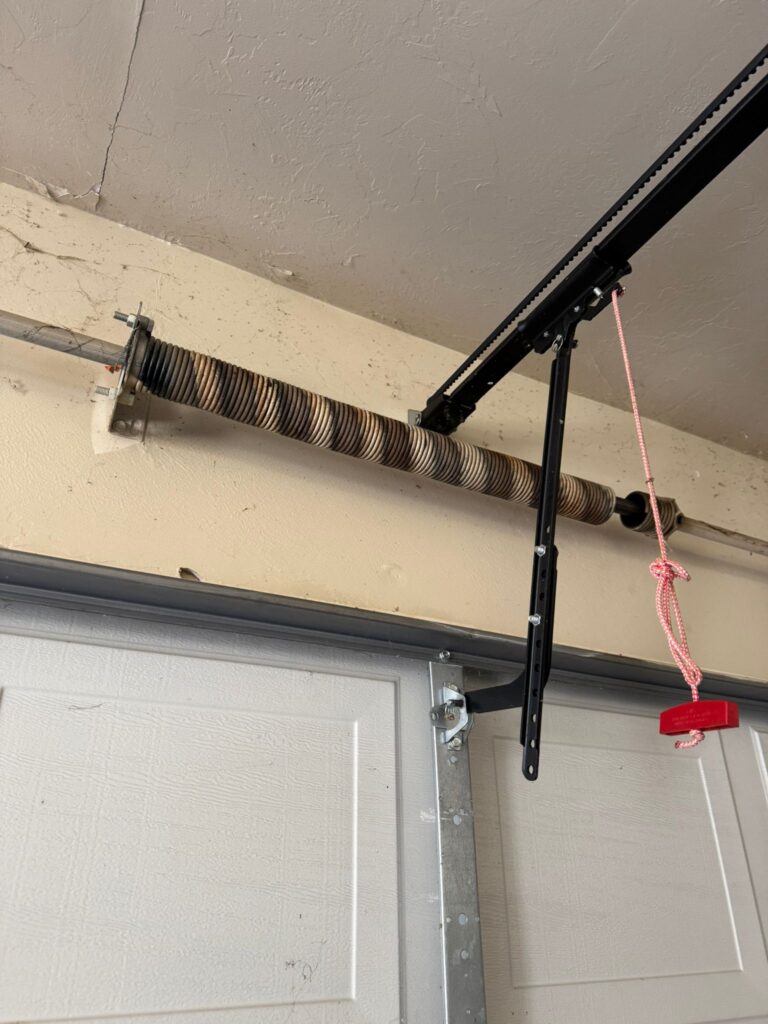 garage door spring replacement in OKC