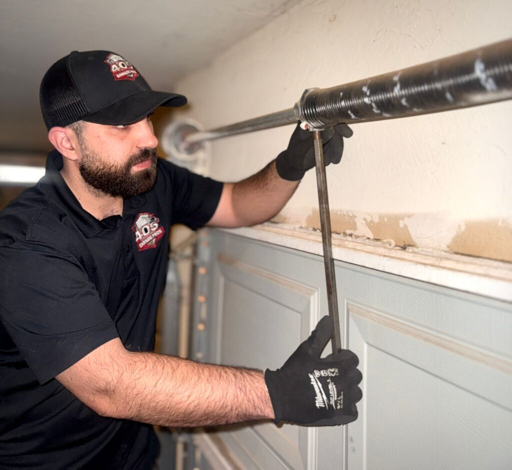 garage door installation in Edmond