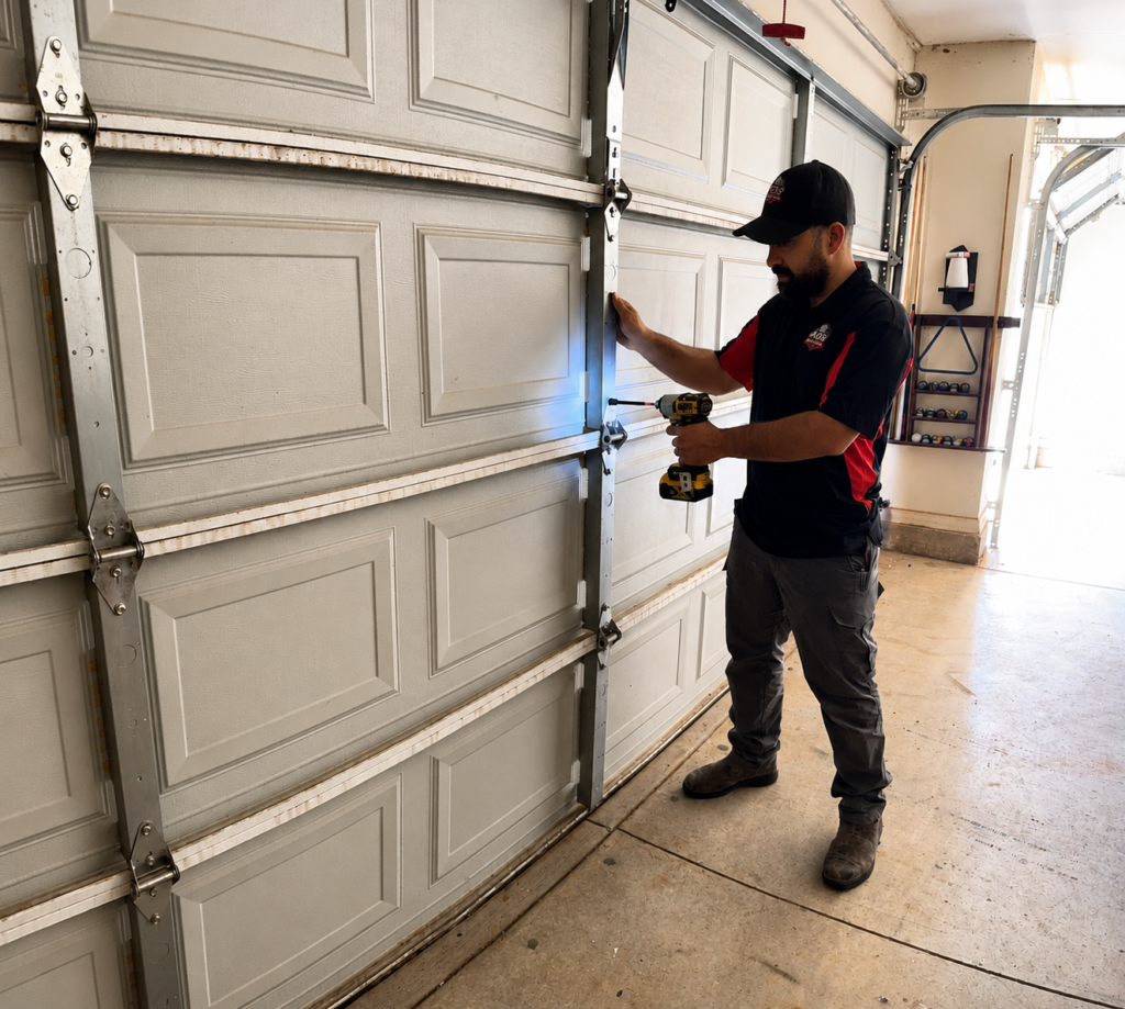 garage door maintenance in Tulsa