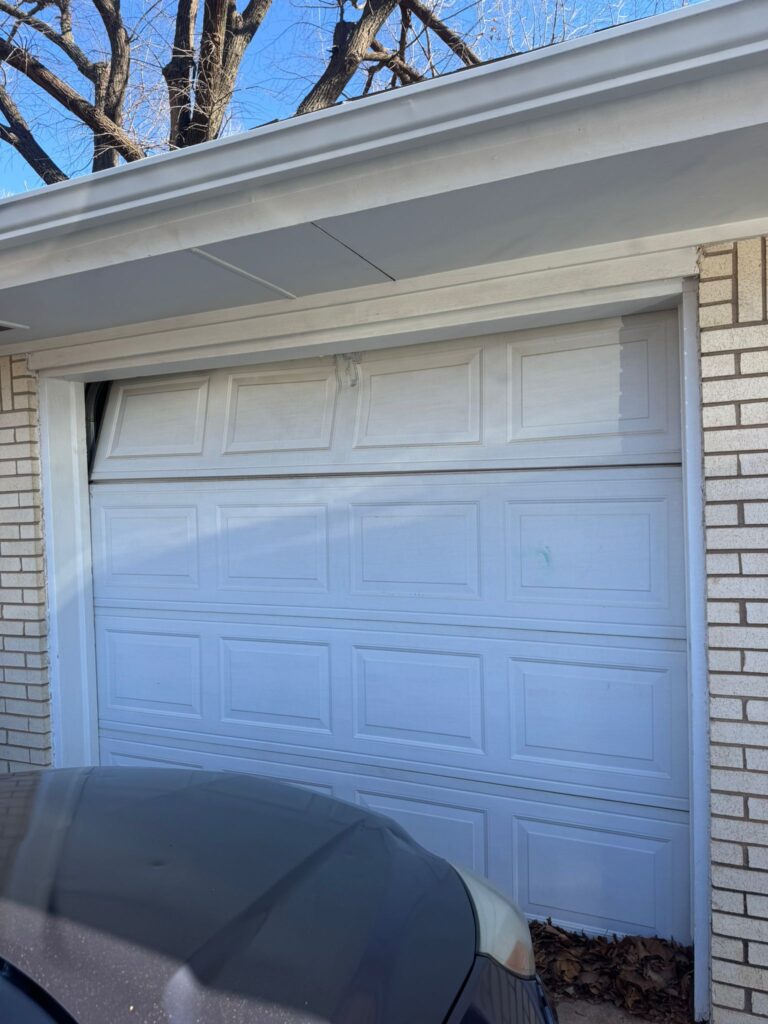 garage door maintenance routine in Tulsa