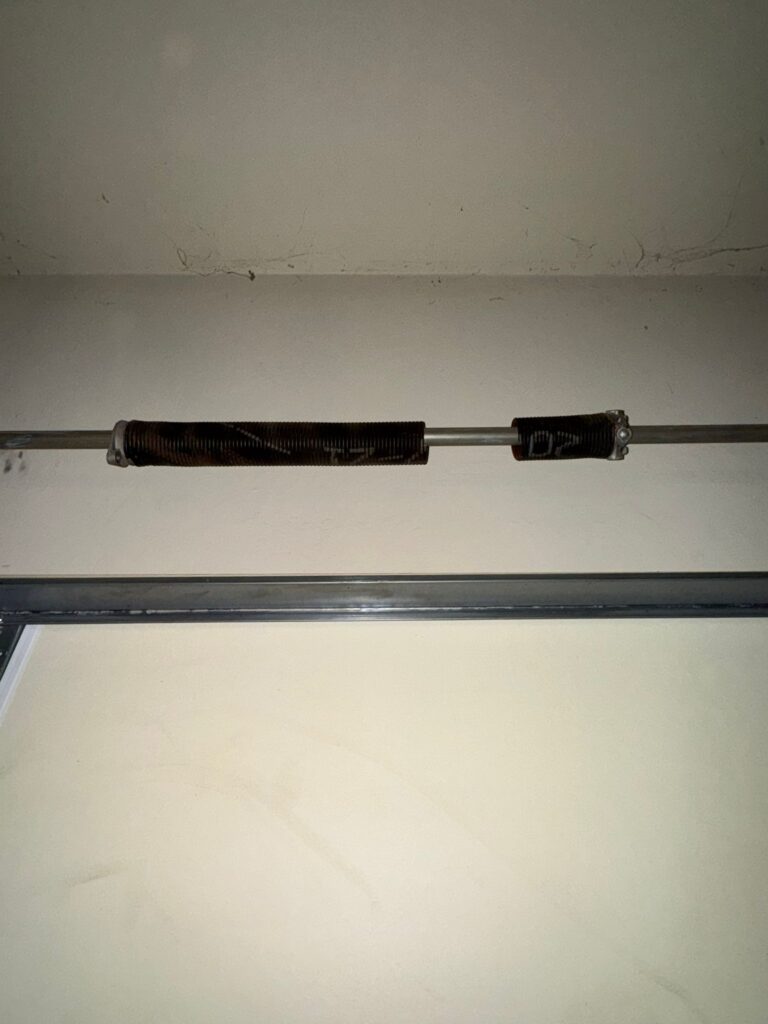 Garage door spring replacement in OKC