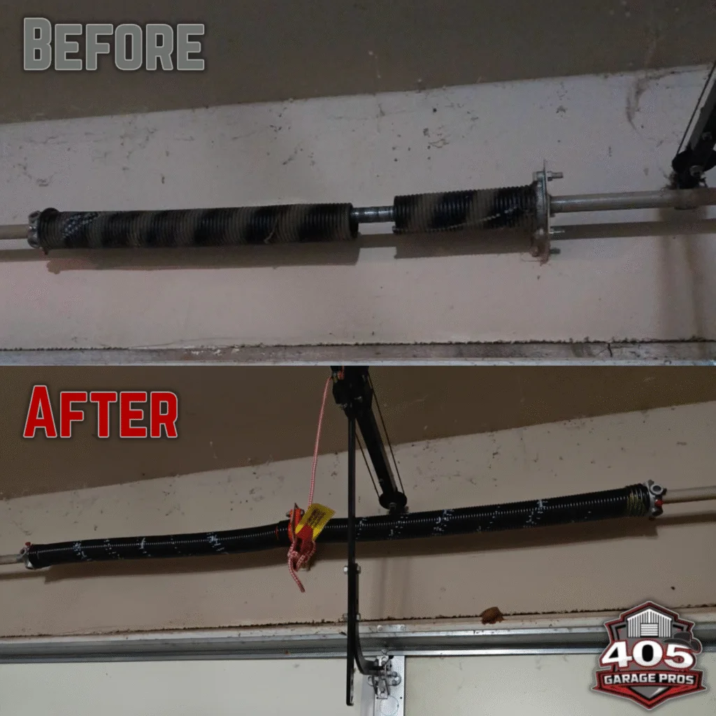 garage door spring replacement